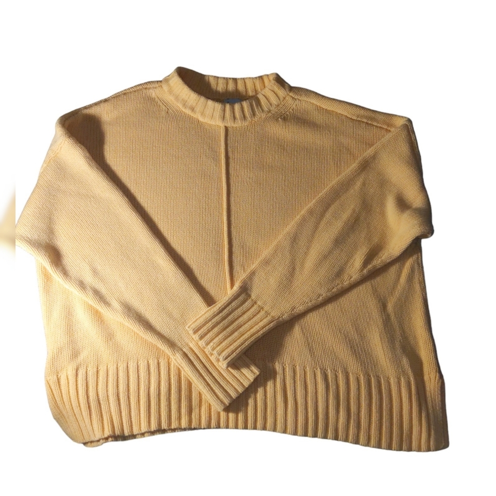 A New Day Orange Sweater Size L